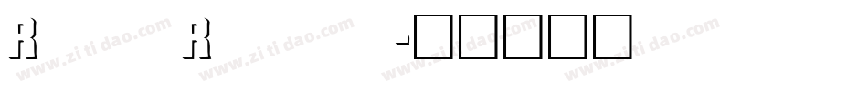 Relief Regular字体转换